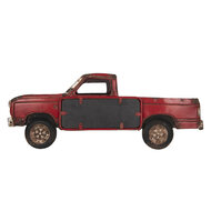 Wanddecoratie vrachtauto 69*14*27 cm Rood | 5Y0516 | Clayre &amp; Eef