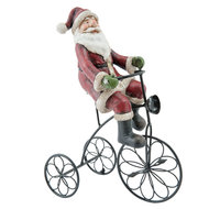Decoratie kerstman 20*10*26 cm Multi | 6PR1244 | Clayre & Eef