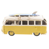 VW bus model licentie 13*6*7 cm Geel | 6Y2996 | Clayre &amp; Eef 1