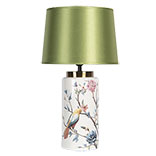 Tafellamp ø 27*35 cm E27/max 1*60W Groen | 6LMC0022 | Clayre & Eef