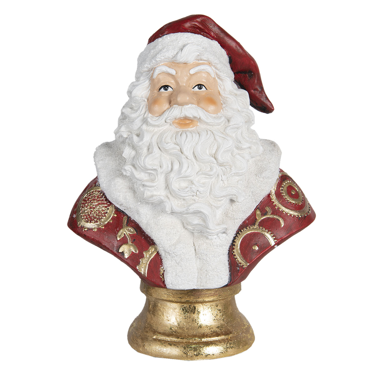 Decoratie kerstman 33*20*44 cm Rood | 6PR2997 | Clayre & Eef