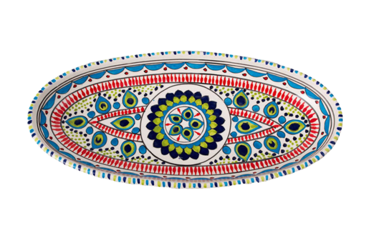 Ovale schaal Pavo 40 cm | OS.PA.40 | Dishes & Deco
