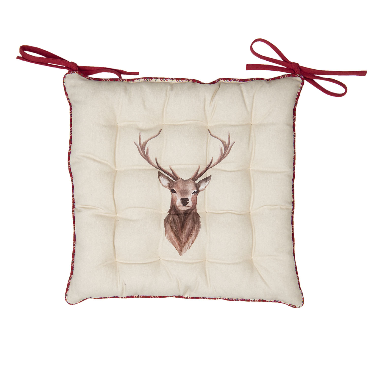 Kussen met foam 40*40 cm Meerkleurig | COL29 | Clayre & Eef