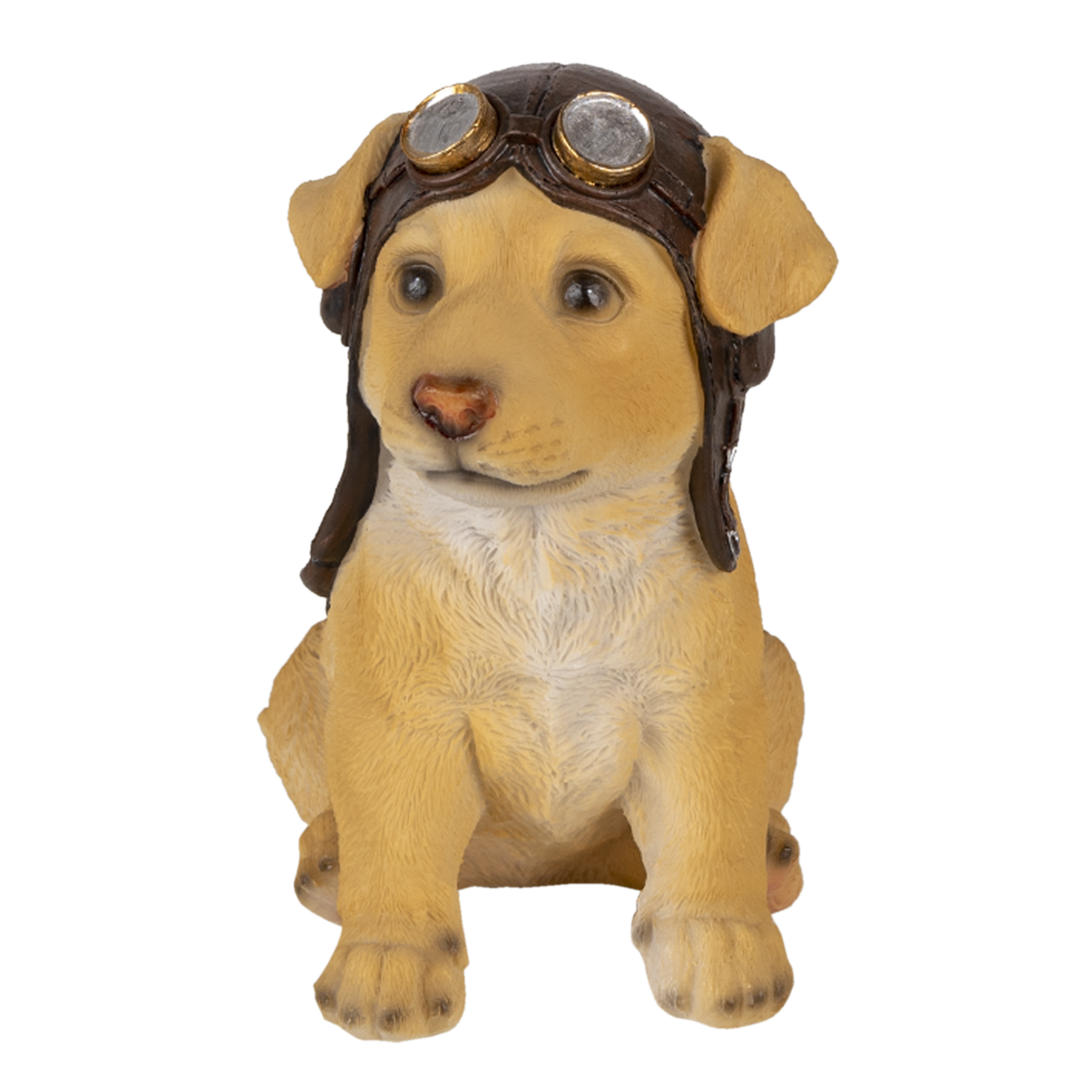 Decoratie hond 14*10*16 cm Bruin | 6PR3368 | Clayre & Eef