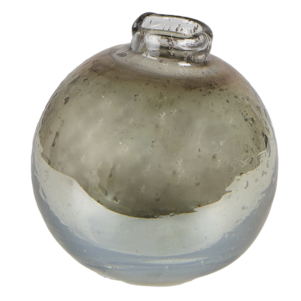 Clayre & Eef | Vazen glas Groen ø 10x10 cm | 6GL4288