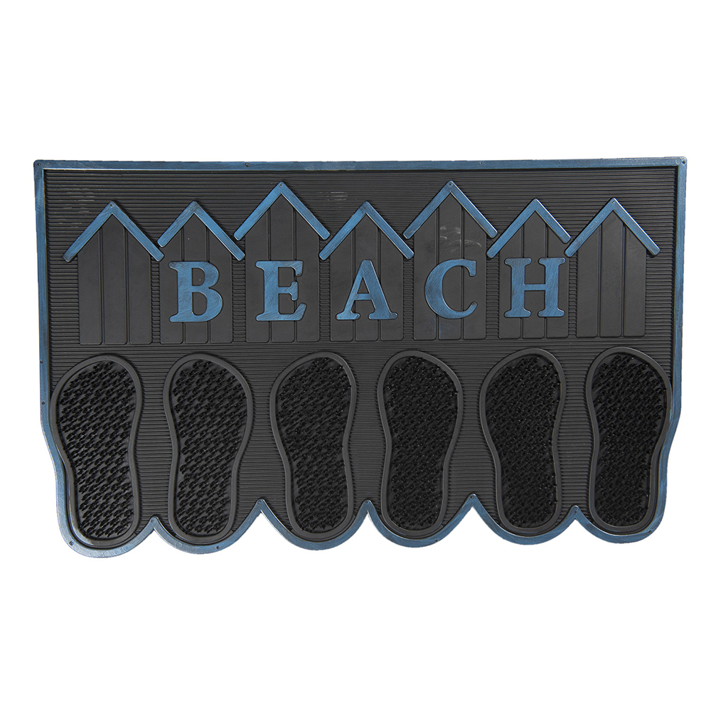 Clayre & Eef | Deurmat Binnen Grijs 75x45x1 cm | MC179
