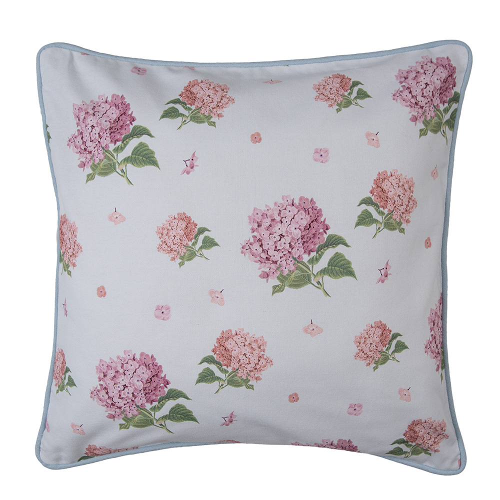 Clayre & Eef | Kussenhoes Wit, Roze 40x40 cm | VTG21