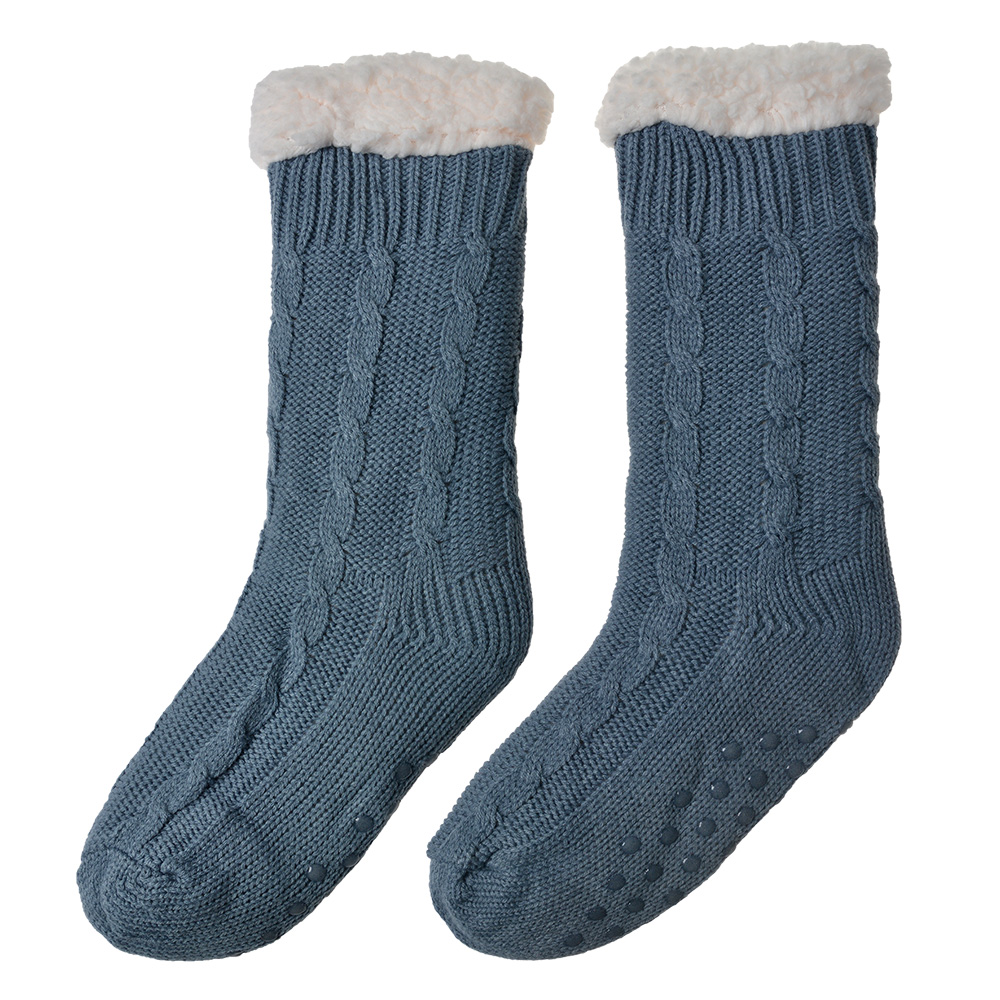 Clayre & Eef | Sokken Blauw one size | JZSK0022BL