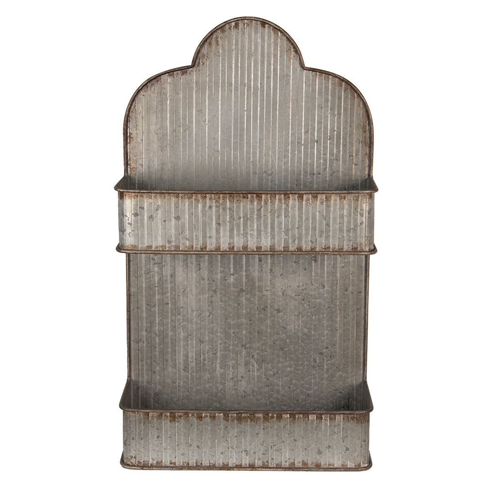 Clayre & Eef | Wandrek Grijs 41x15x70 cm | 5Y1148