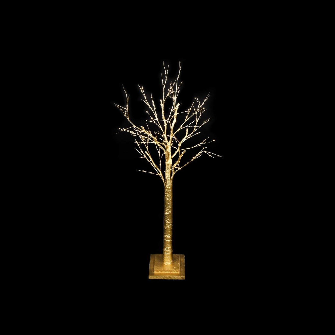 Dekoratief | Decoratieboom 'Gold Tree', 300 LED, 125cm | A225983