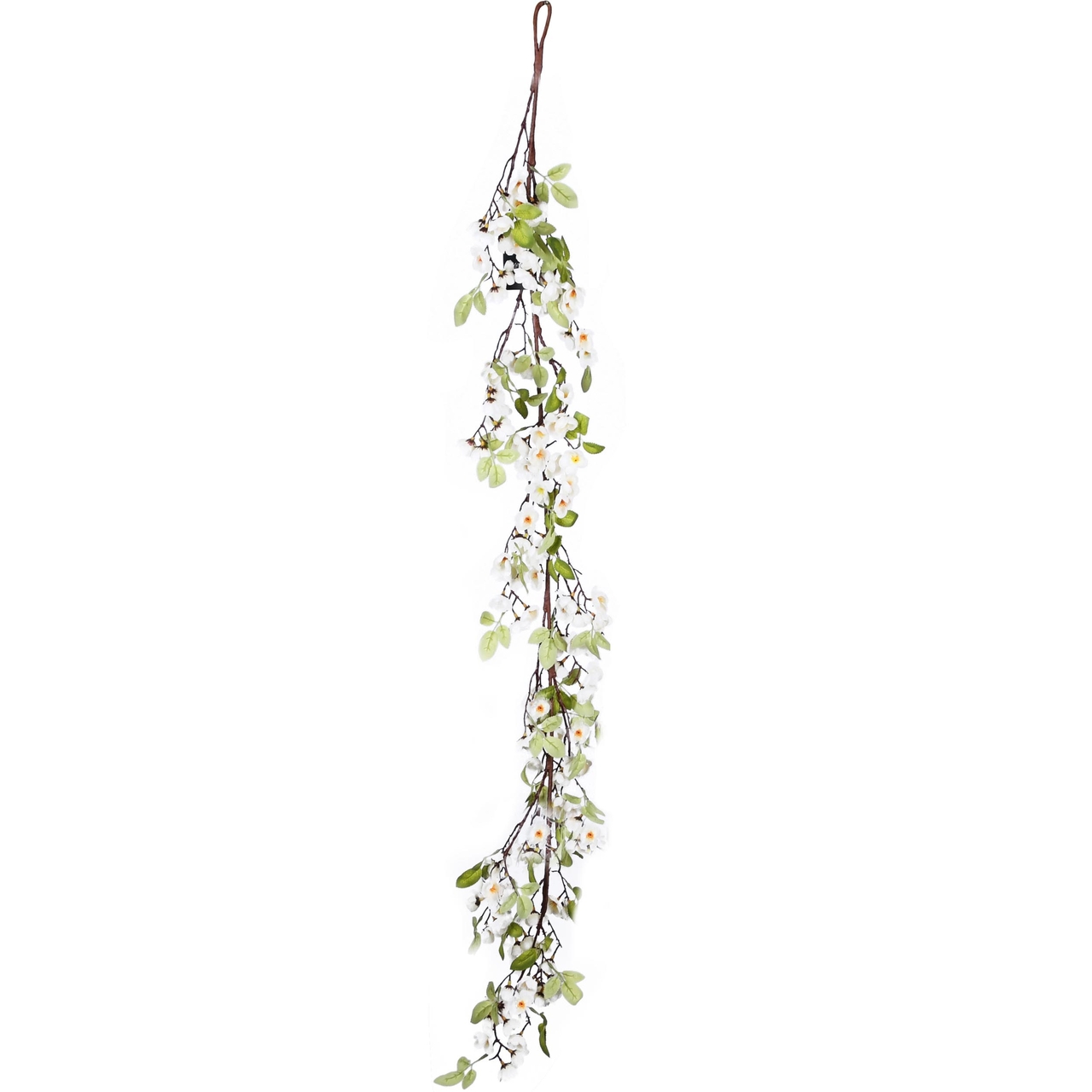 Dekoratief | Guirlande 'Spring Apple Blossoms', wit, 140cm | A230469
