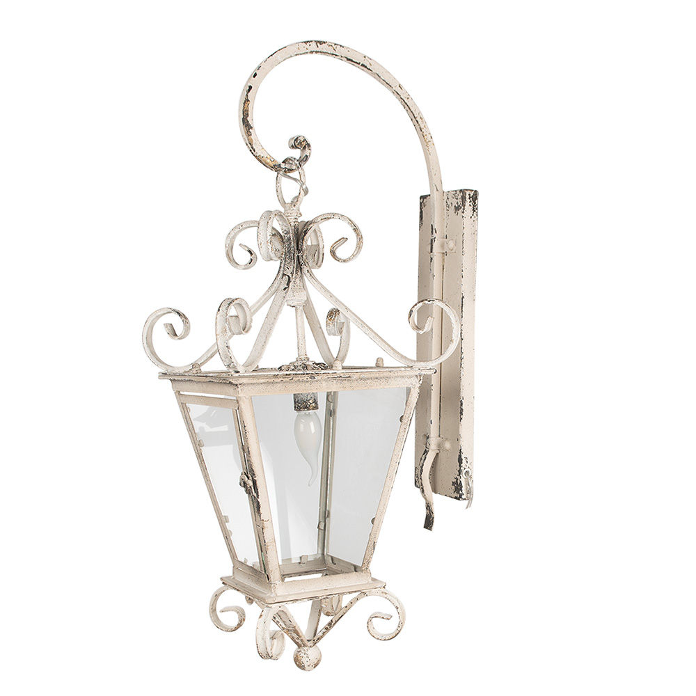 Clayre & Eef | Wandlamp Beige 31x39x79 cm E14/max 1x25W | 5LMP373
