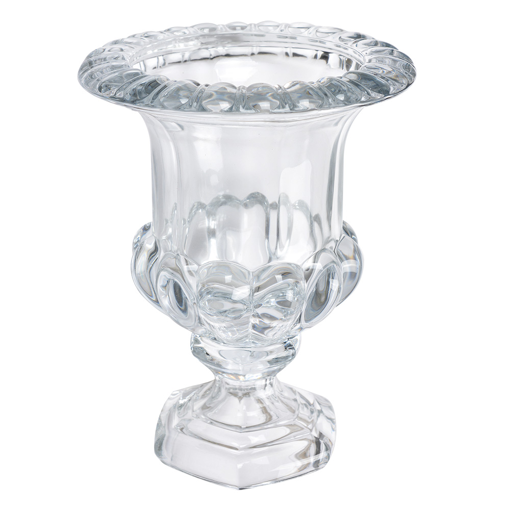 Clayre & Eef | Vazen Glas Transparant ø 20x26 cm | 6GL4414