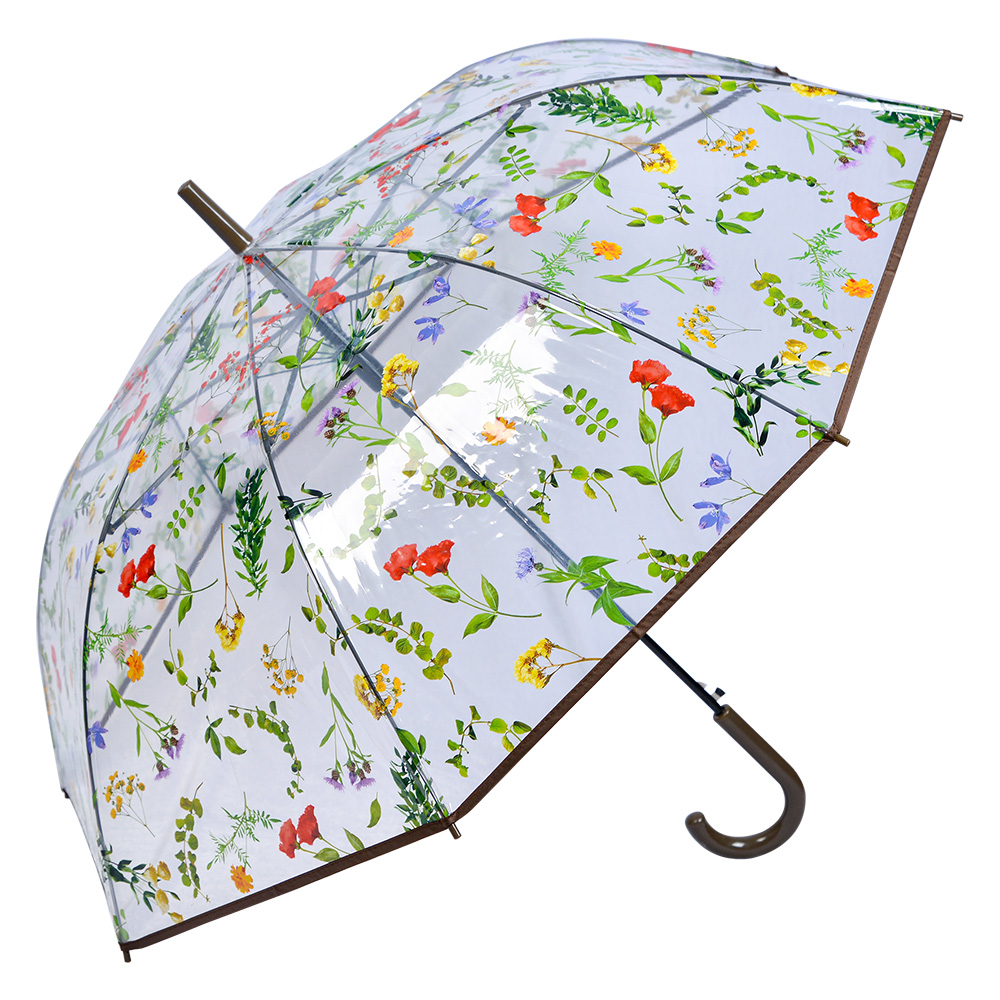 Clayre & Eef | Paraplu Volwassenen Bruin 60 cm | JZUM0066CH