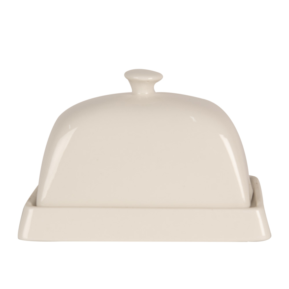 Clayre & Eef | Botervloot Beige 16x10x9 cm | 6CE1728