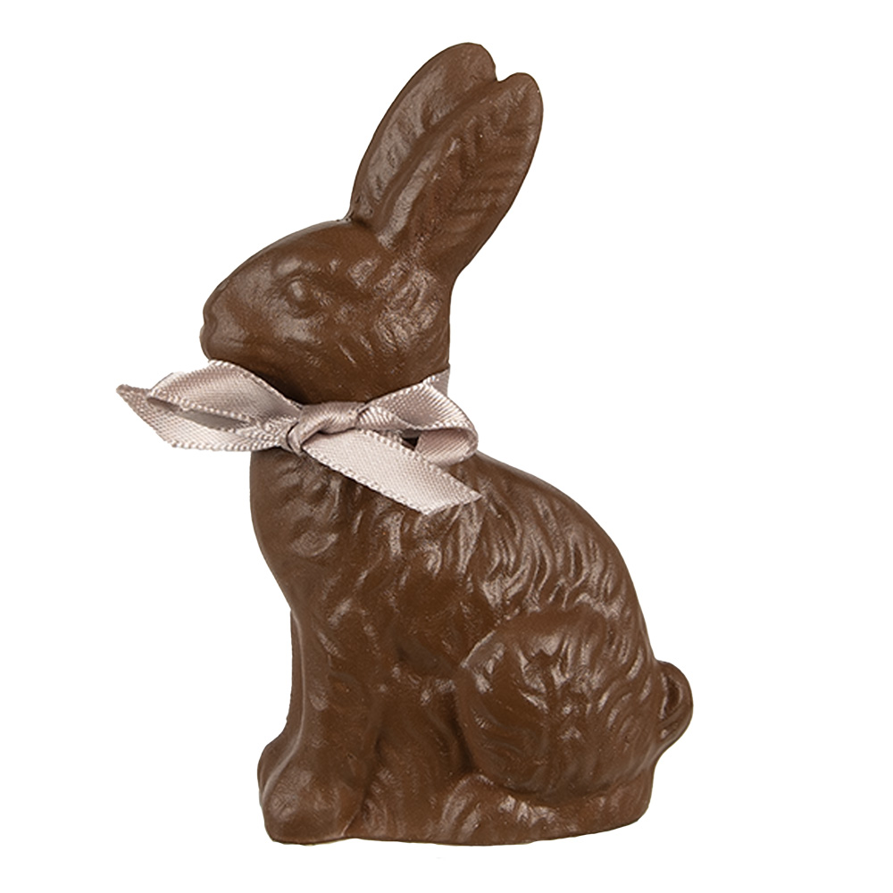 Clayre & Eef | Decoratie konijn Bruin 7x4x10 cm | 6PR4120