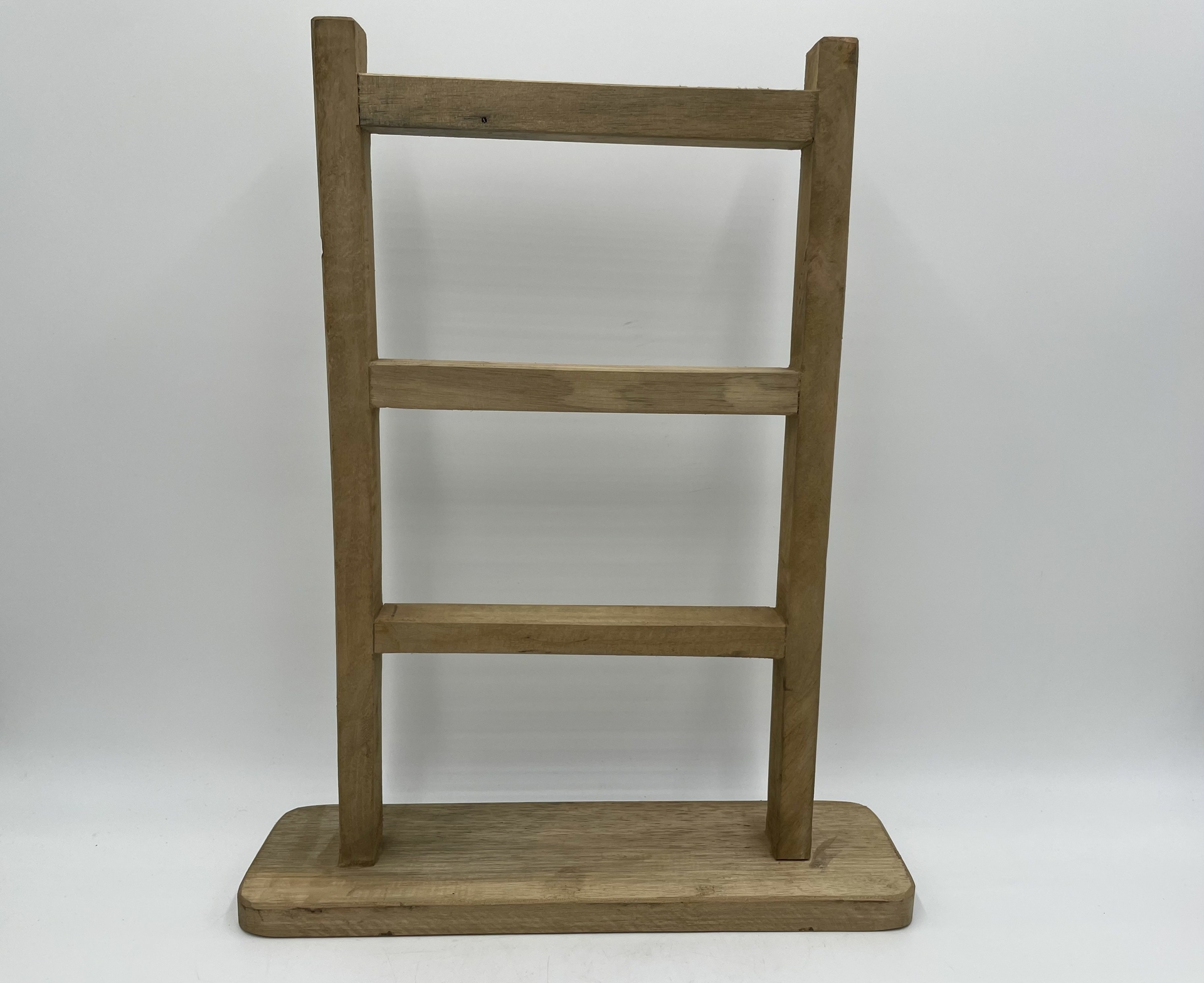 Decoratie ladder op voet hout staand bruin 44 x 35 cm | 346323 | Home Sweet Home | Stoer & Sober Woonstijl