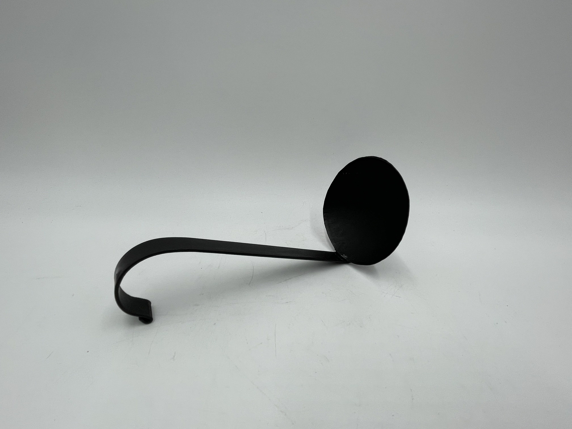 Decoratie lepel ijzer zwart 16 x 8 cm | 998938 | Home Sweet Home | Stoer & Sober Woonstijl