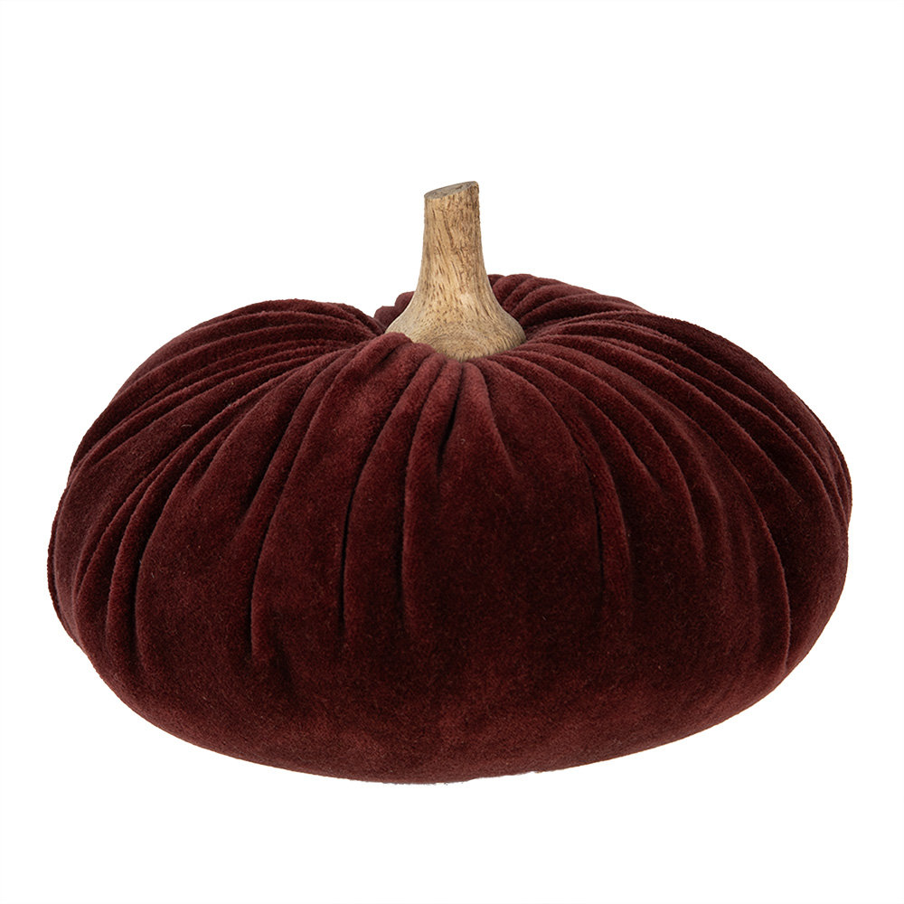 Clayre & Eef | Decoratie Pompoen Rood ø 20x14 cm | 65414