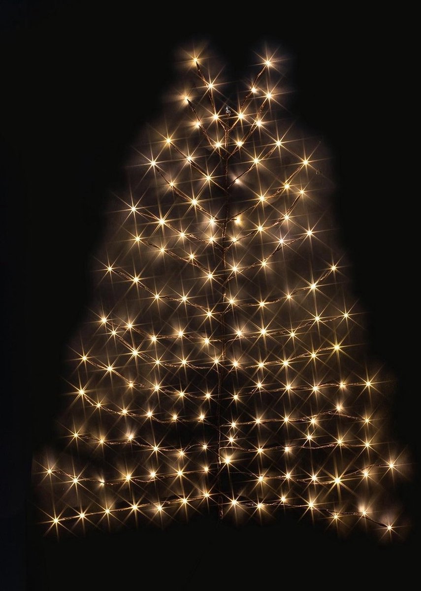 Kerstboom flexibel LED Ziggy S brown 100 x 120 cm | 786272 | Home Sweet Home | Stoer & Sober Woonstijl