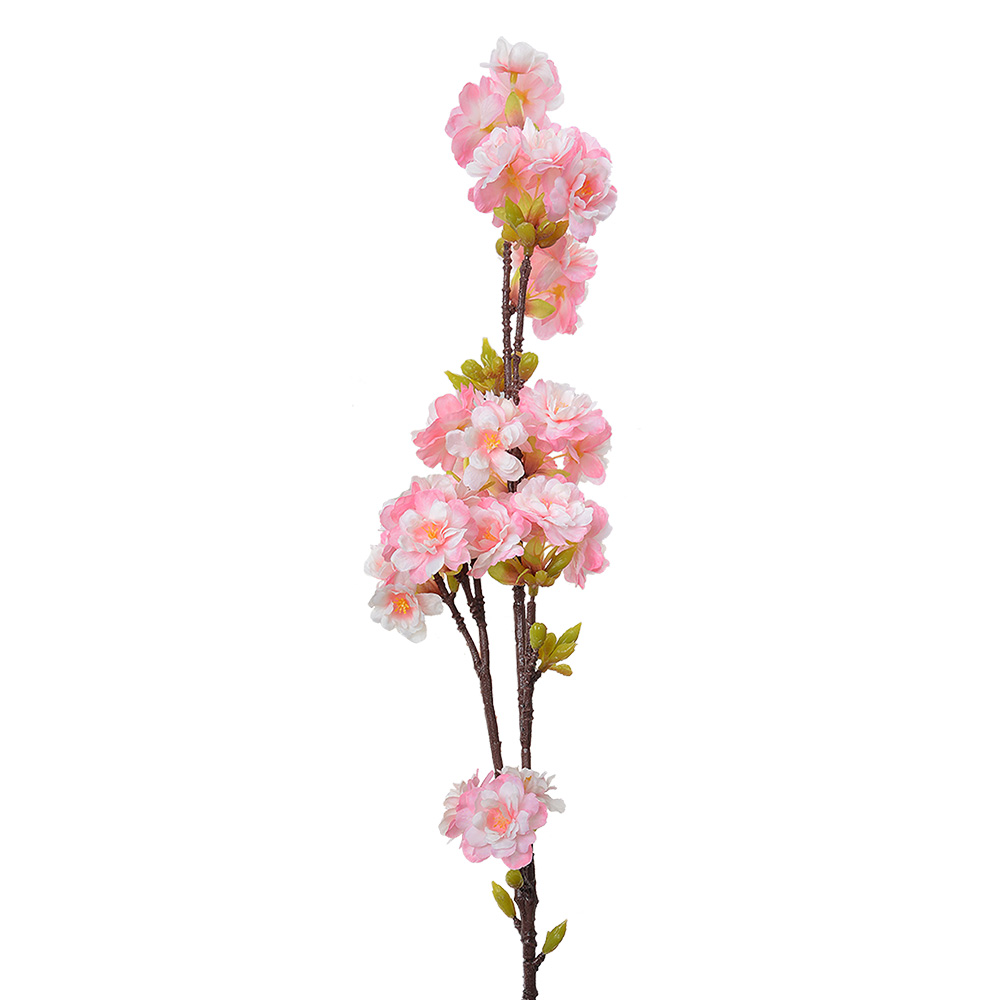 Clayre & Eef | Decoratie tak met bloemen Roze 10x8x92 cm | 5PL0094