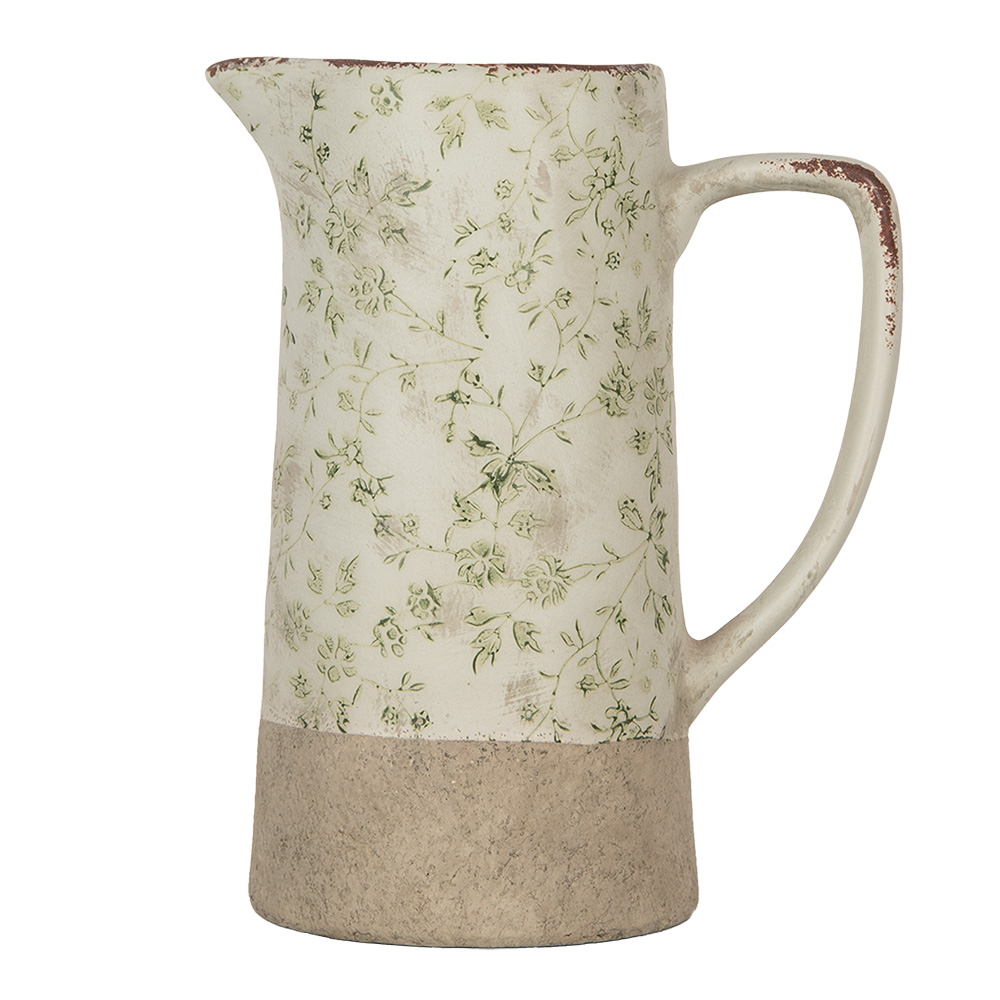 Clayre & Eef | Decoratieve Schenkkan Groen 21x14x26 cm | 6CE1924L