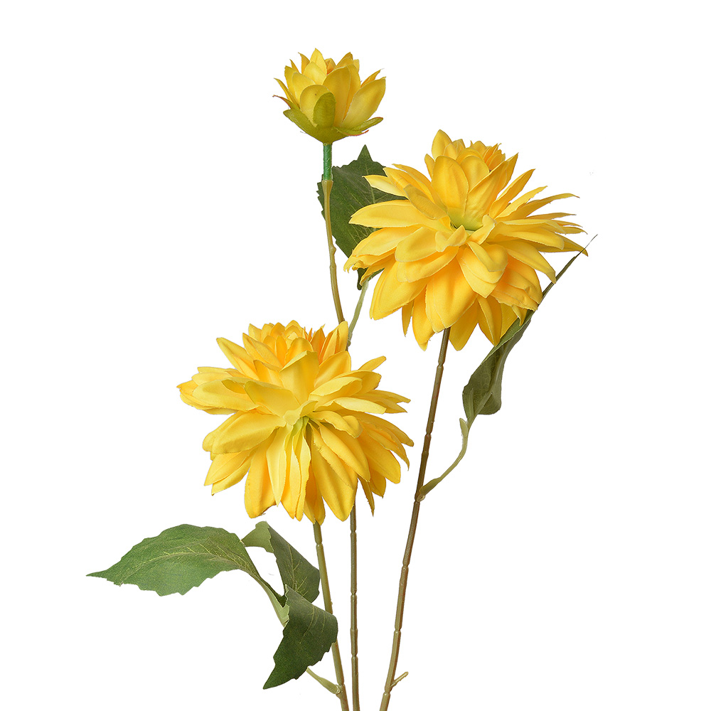 Clayre & Eef | Kunstbloem Geel Groen 17x10x70 cm | 5PL0130Y