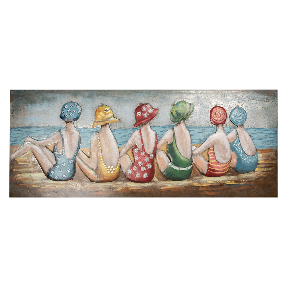 Clayre & Eef | Muurdecoratie Meerkleurig 150x5x60 cm | 5WA0203