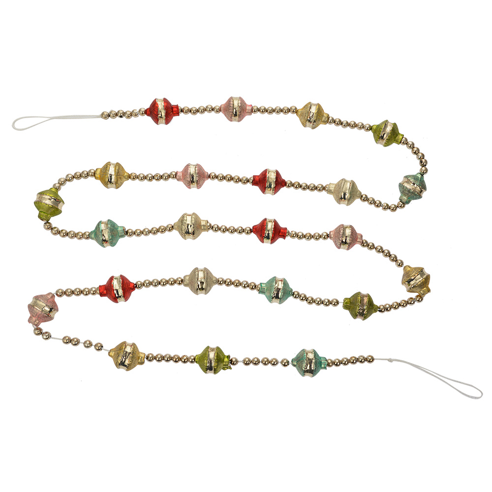 Clayre & Eef | Decoratie slinger kerst Zilverkleurig &oslash; 2x180 cm | 65995