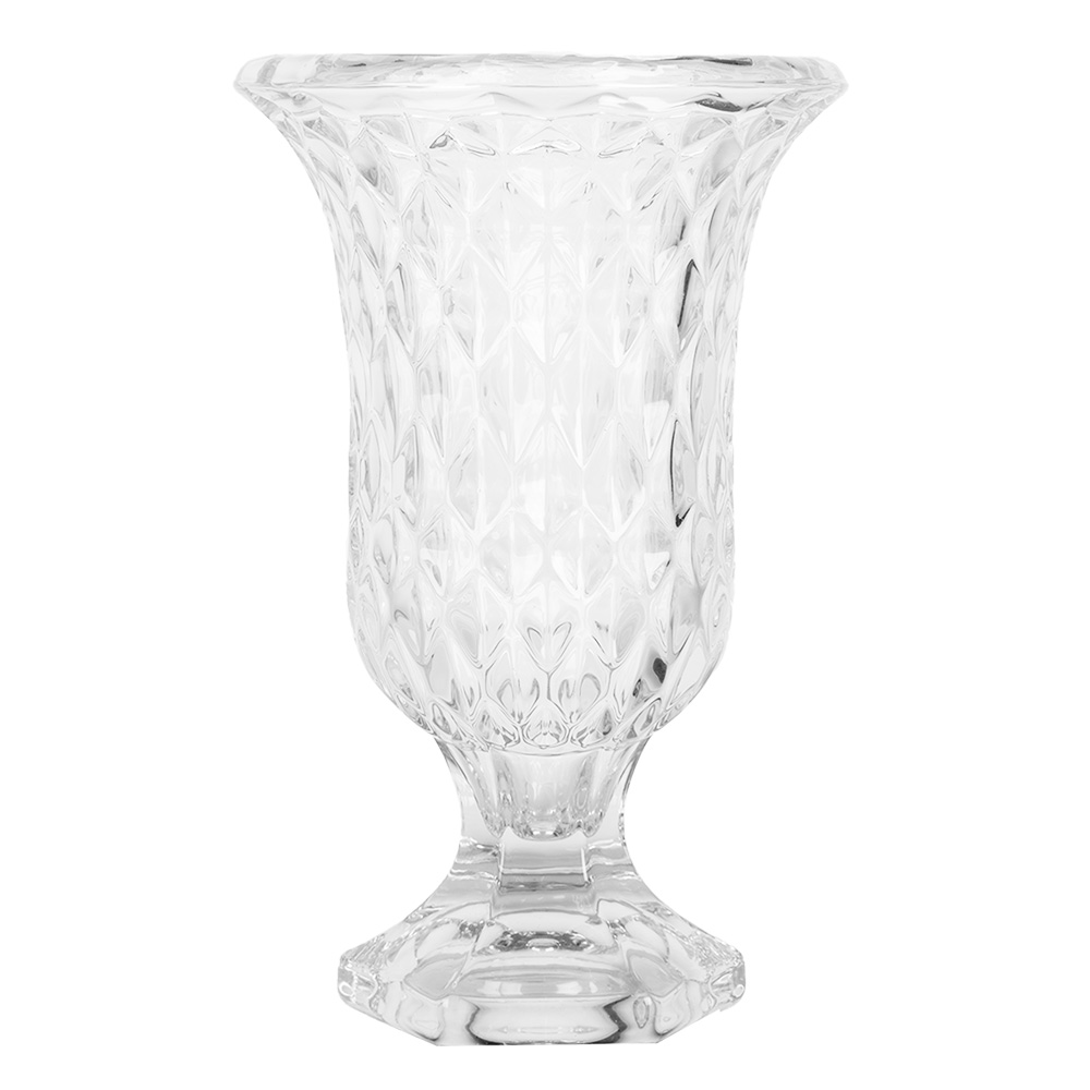 Clayre & Eef | Vazen Glas Transparant ø 15x23 cm | 6GL5028