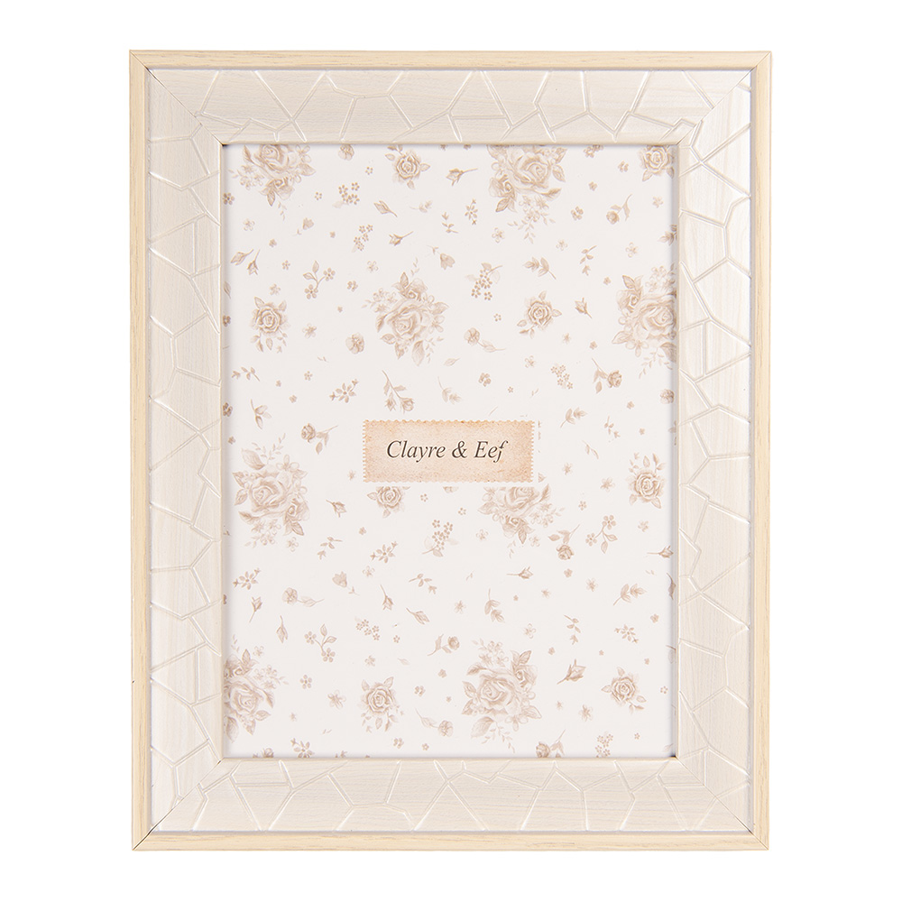 Clayre & Eef | Fotolijst  Beige 15x2x20 cm / 10x15 cm | 2F1227S