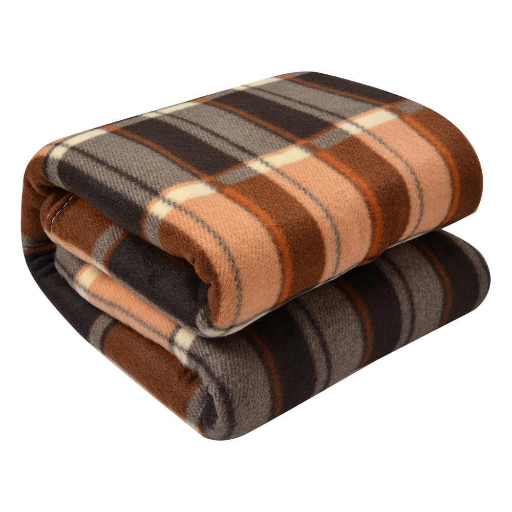Clayre & Eef | Plaid Beige Bruin 180x200 cm | KT060.153