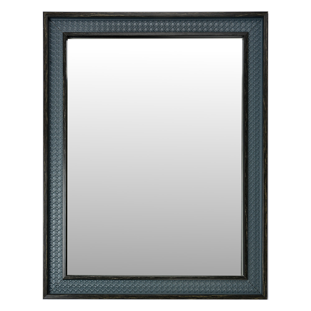 Clayre & Eef | Wandspiegel Grijs Blauw 36x2x46 cm | 62S323