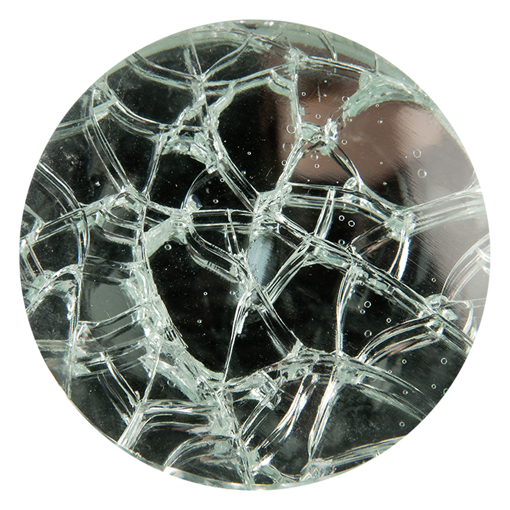 Clayre & Eef | Deurknop Transparant ø 4x3 cm / S3 cm | 66061