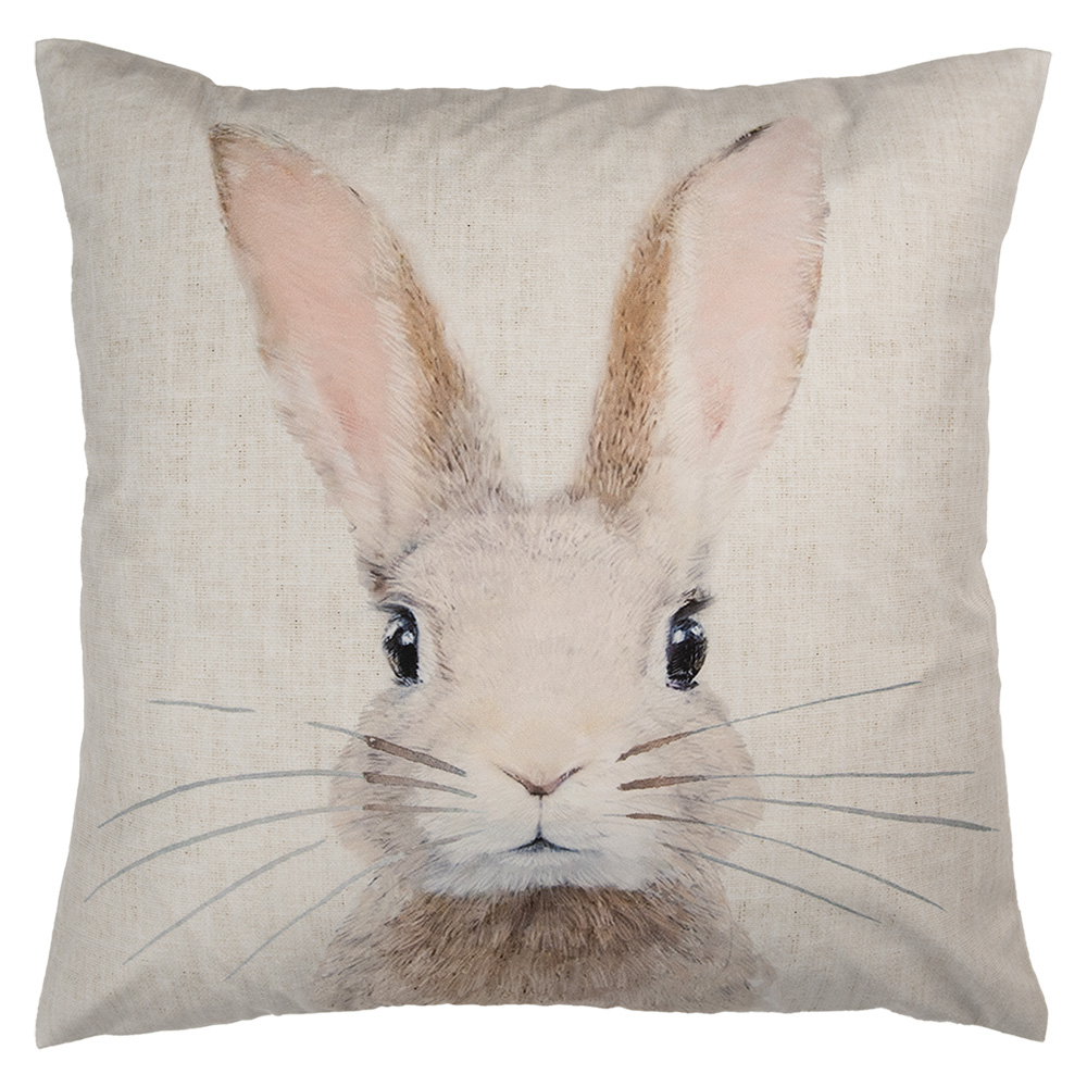 Clayre & Eef | Kussenhoes Beige Bruin 45x45 cm | KT021.423