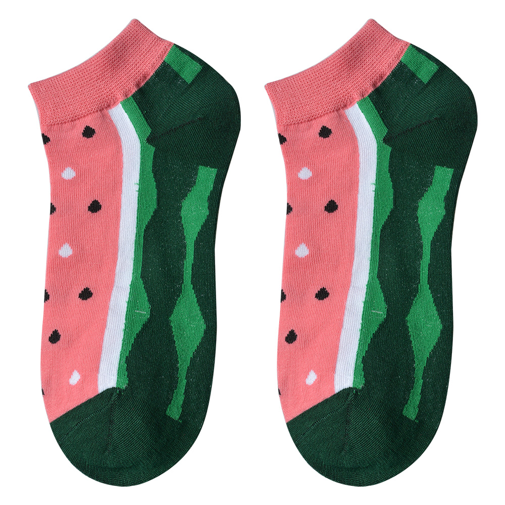 Clayre & Eef | Sokken Roze Groen 36-41 | JZSSK0002