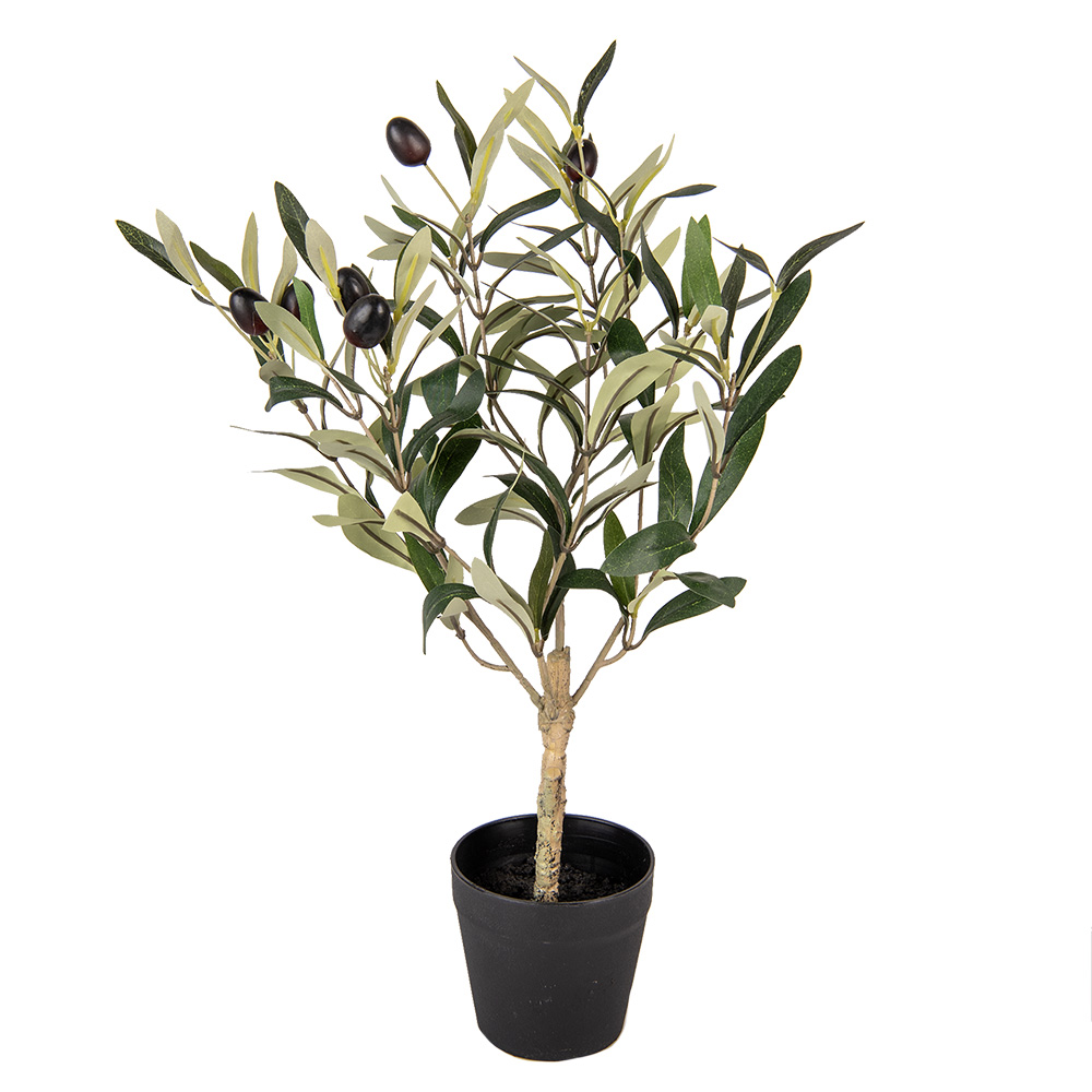 Clayre & Eef | Decoratie boom Groen 15x15x50 cm | 6PL0370
