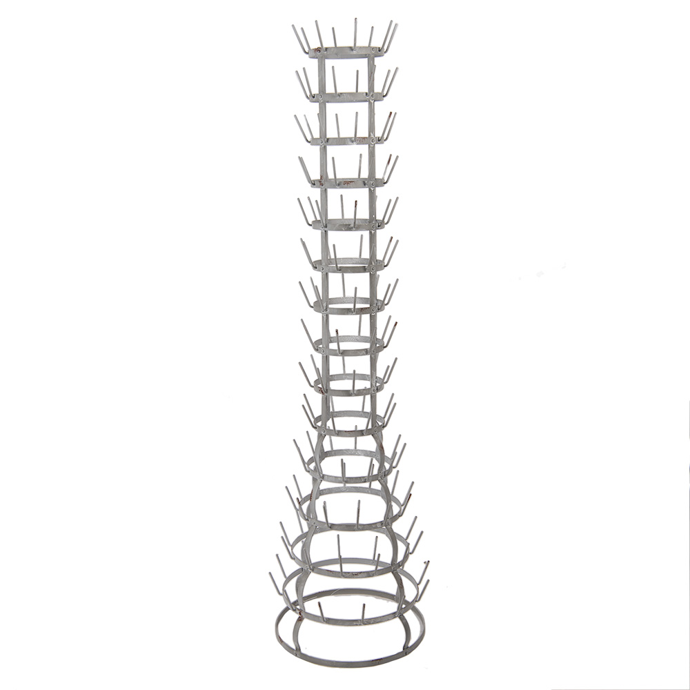 Clayre & Eef | Mokkenrek Grijs ø 41x148 cm | 5Y1361