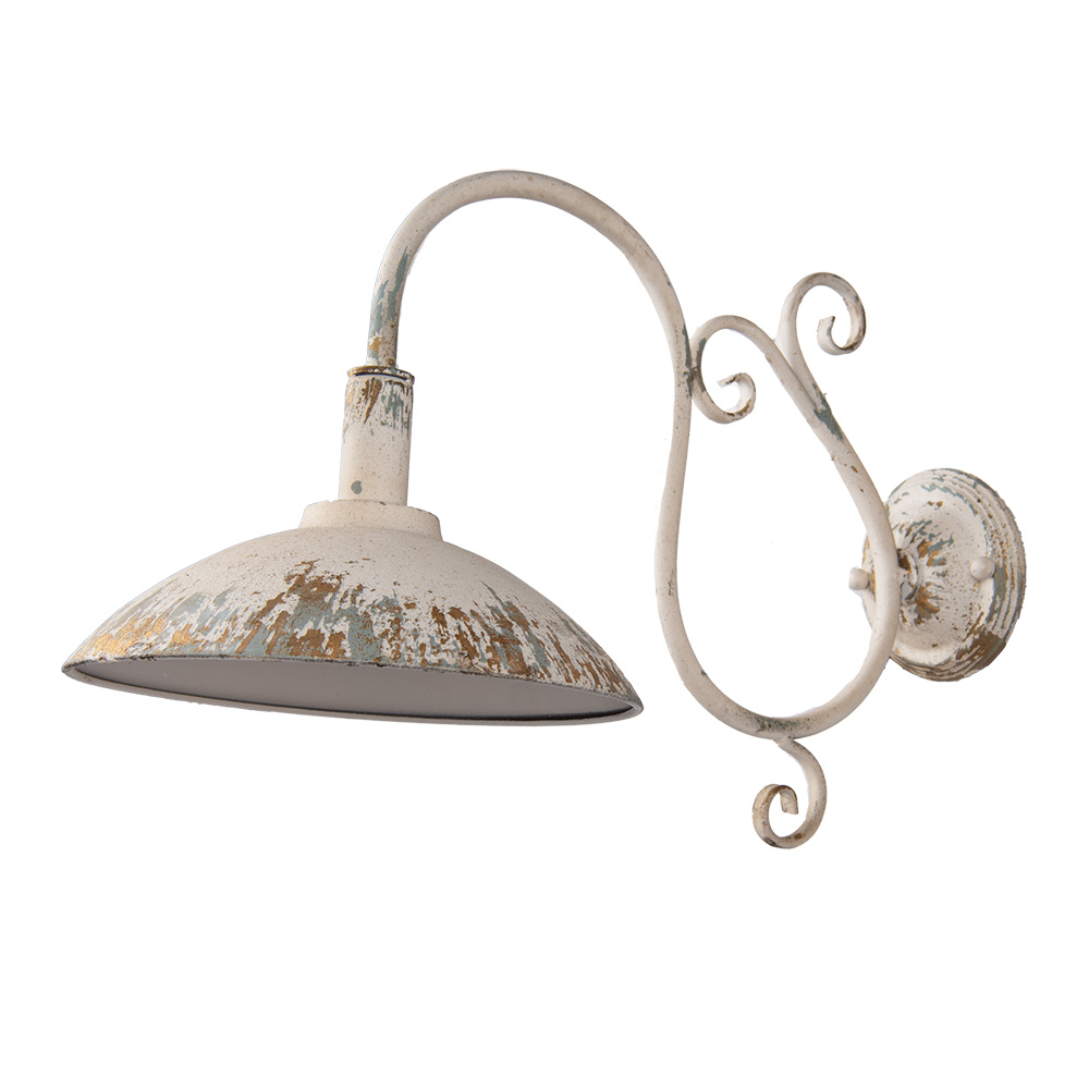 Clayre & Eef | Wandlamp Beige Grijs 49x23x27 cm E14/max 1x25W | 6LMP800