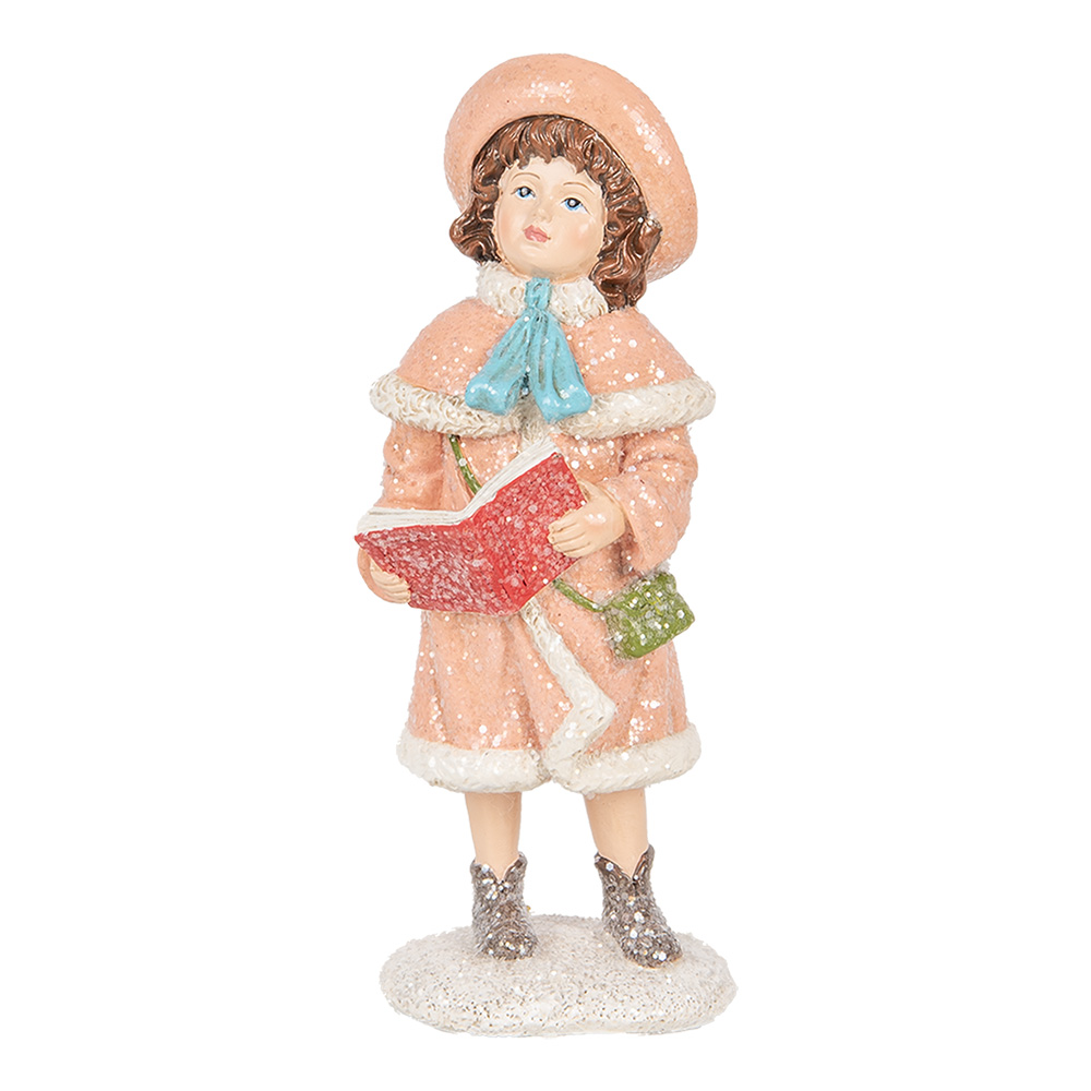 Clayre & Eef | Decoratie Kind Blauw 7x8x18 cm | 6PR5688
