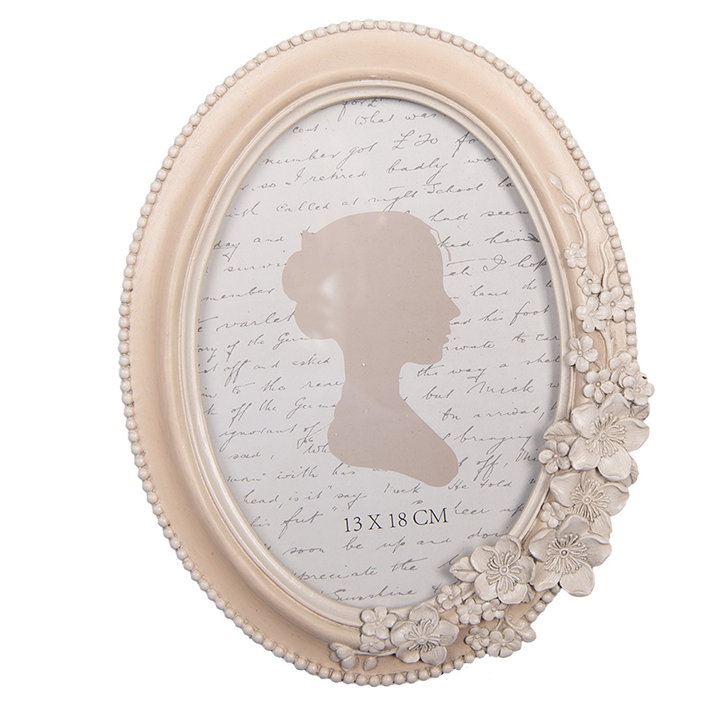 Clayre & Eef | Fotolijst Roze Beige 17x2x22 cm / 13x18 cm | 2F1320