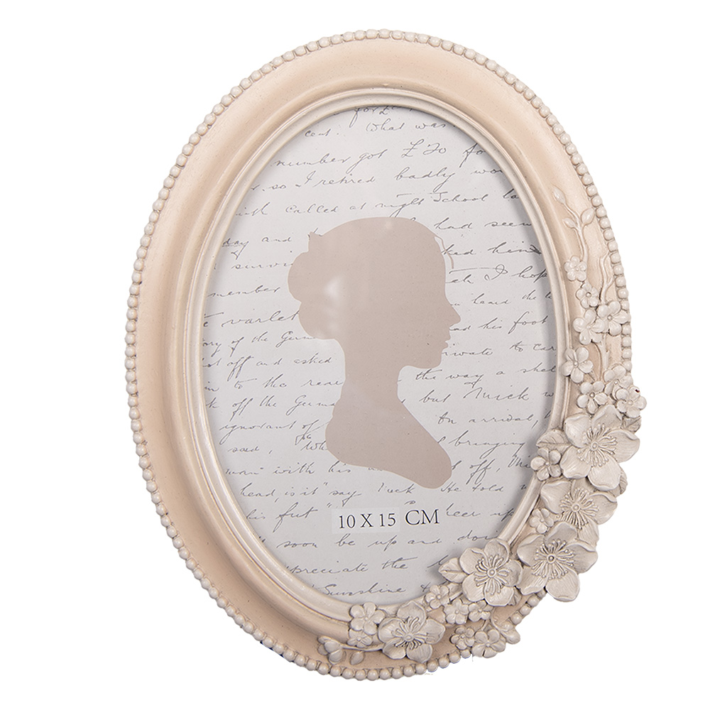 Clayre & Eef | Fotolijst Roze Beige 15x2x19 cm / 10x15 cm | 2F1319