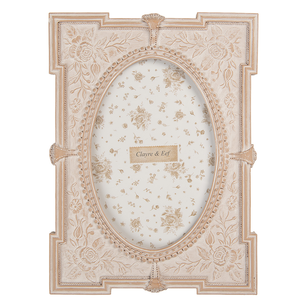 Clayre & Eef | Fotolijst Roze 15x2x21 cm / 10x15 cm | 2F1368S