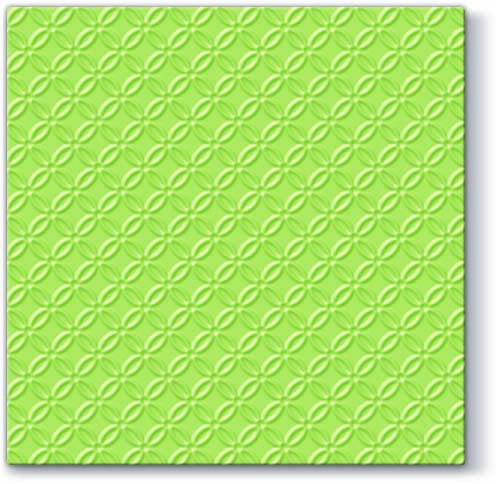 Dekoratief | Pakje 20 servetten 'Inspiration Modern green', 33x33cm | A700980