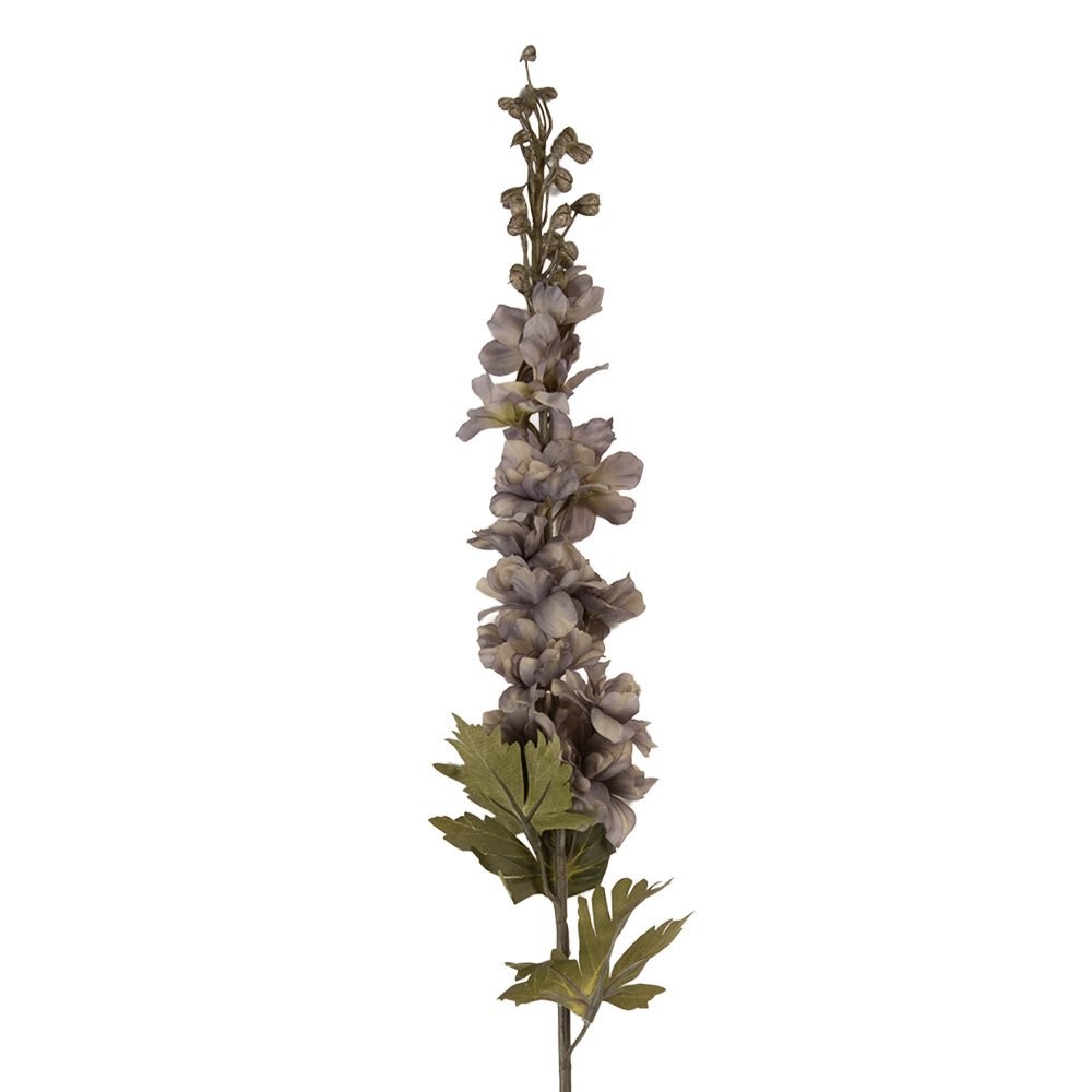 Clayre & Eef | Decoratie tak met bloemen Blauw Groen 6x6x77 cm | 5PL0163BL