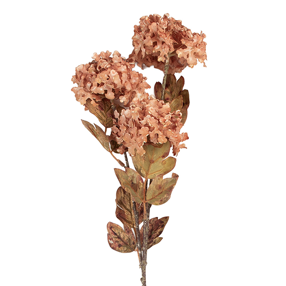 Clayre & Eef | Decoratie tak met bloemen Roze Groen 10x8x76 cm | 5PL0193LP