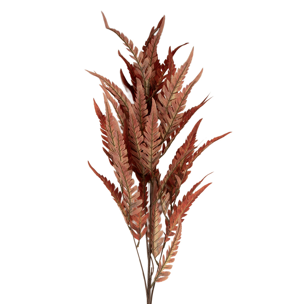 Clayre & Eef | Kunstbloem Oranje Groen 12x12x98 cm | 5PL0198