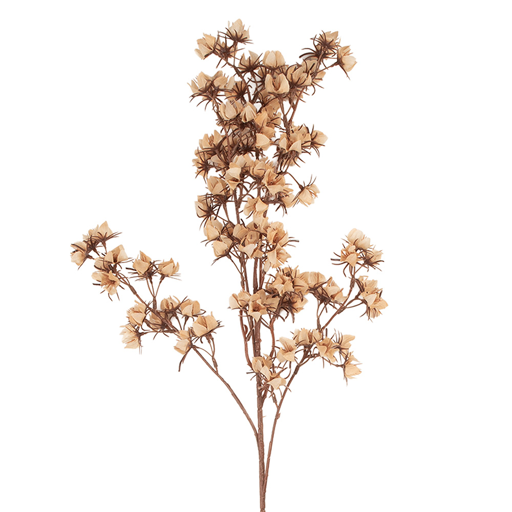 Clayre & Eef | Kunstbloem Roze Bruin 10x10x86 cm | 5PL0201P