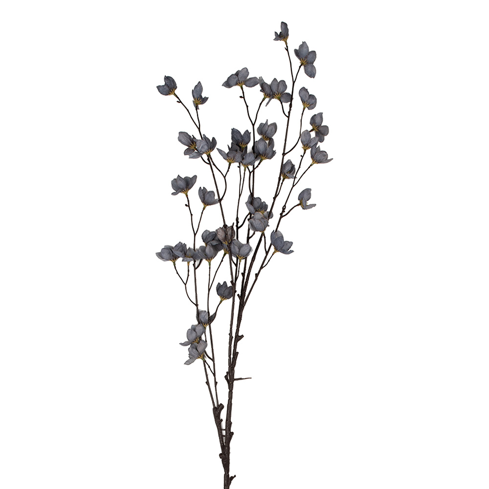 Clayre & Eef | Kunstbloem Blauw Bruin 8x8x110 cm | 5PL0202BL