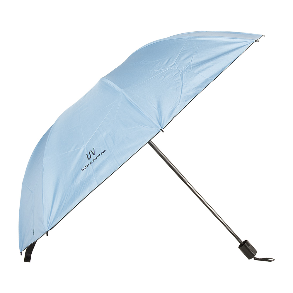 Clayre & Eef | Paraplu Volwassenen Blauw ø 95x67 cm | JZUM0091LBL